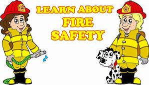 Picture of 2 kids with fire suits and hoses