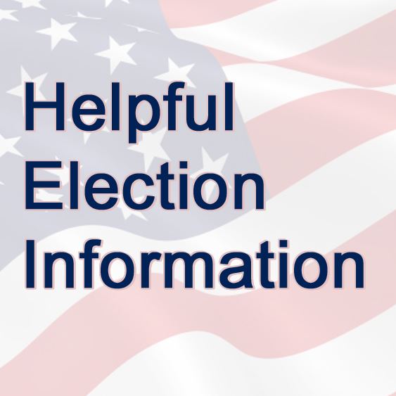 U.S. Flag background with text: 