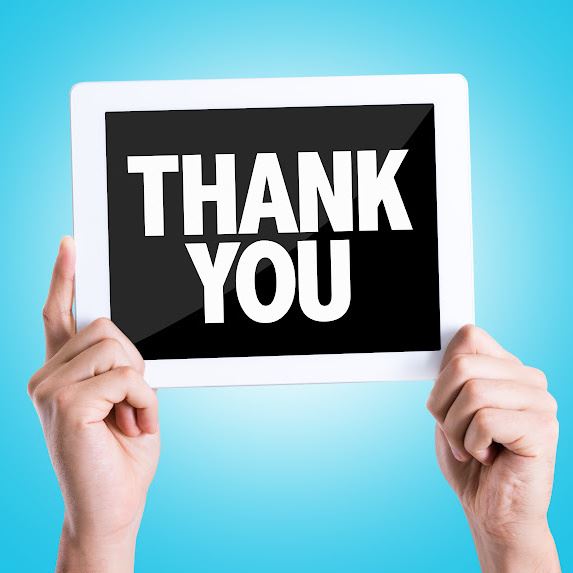 Thank you - news flash