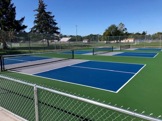 Net Install Final Pickleball