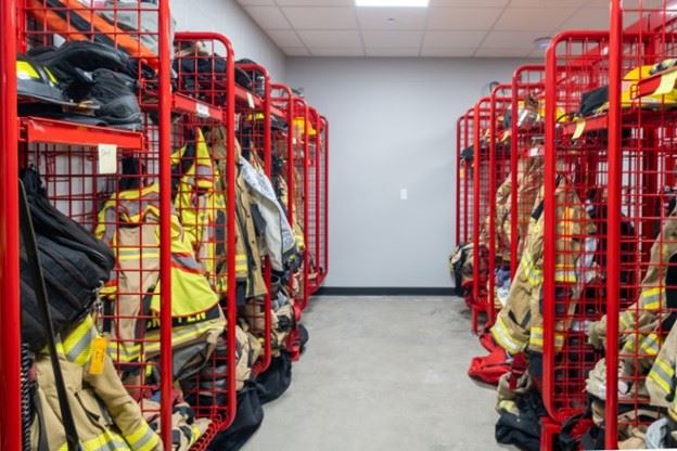 Gear Storage Lockers